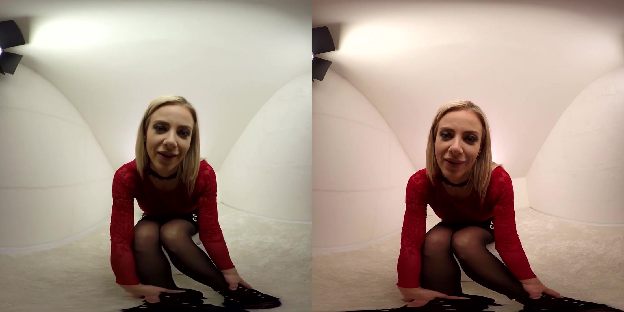 Natalie Cherie in Blonde Nathaly Cherie Cums on Her Vibrator - BravoModelsMedia