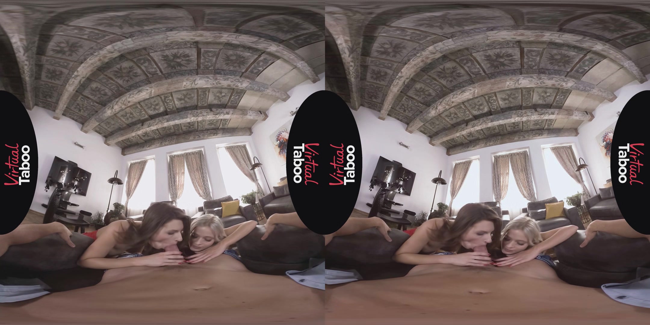 Jenifer Jane, Ria Sunn VR Porn: Mommy, Are You Sure It's A Dildo? - VirtualTaboo