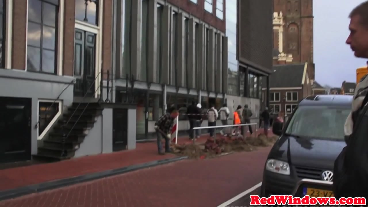 Dutch stockinged hooker with bigtits sucking