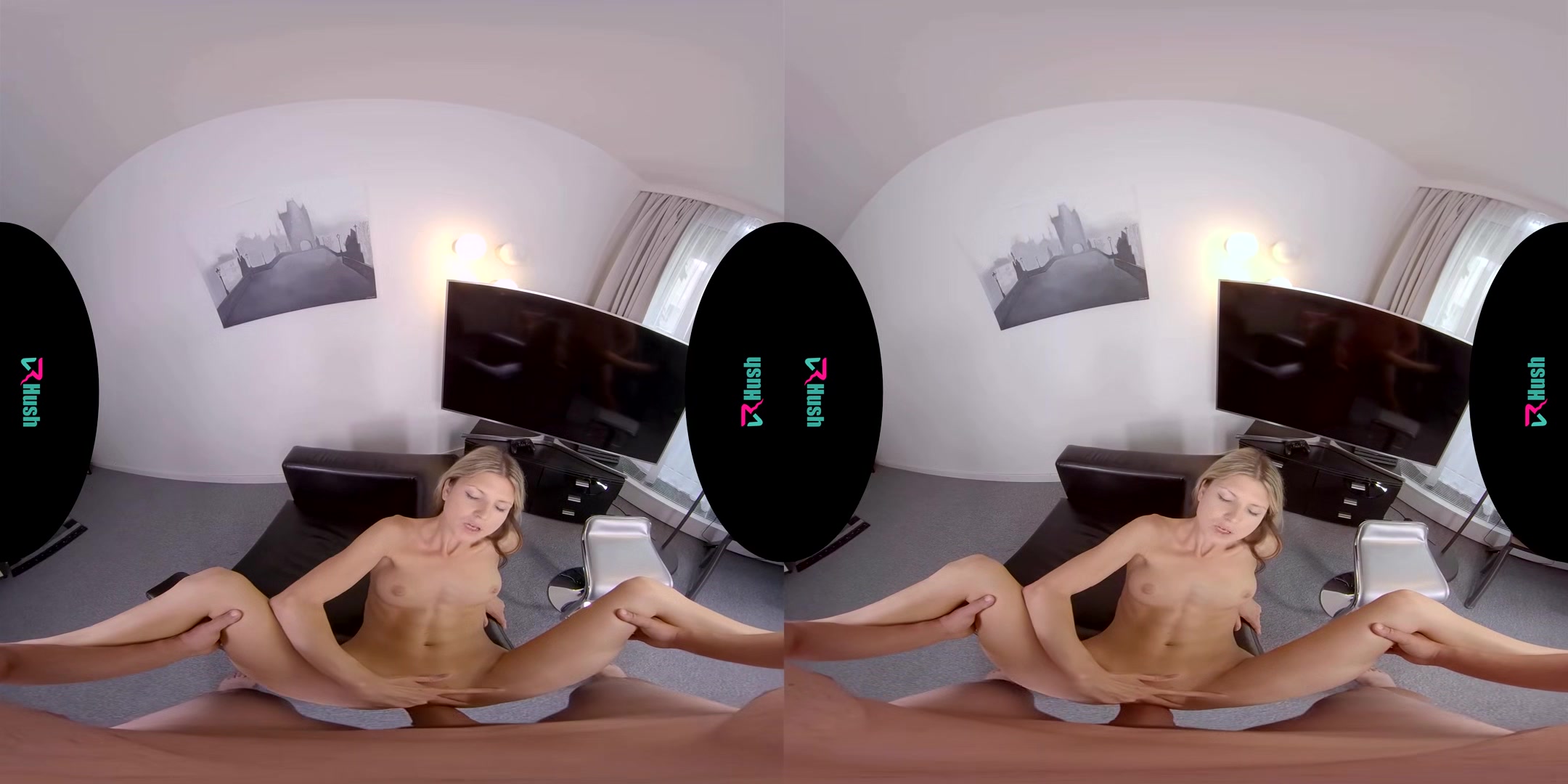 Stop Playing Games And Play With Me!; Girlfriend Video Games Distraction Attention Blonde Petite Blowjob Cowgirl Missionary Cumshot On Face
