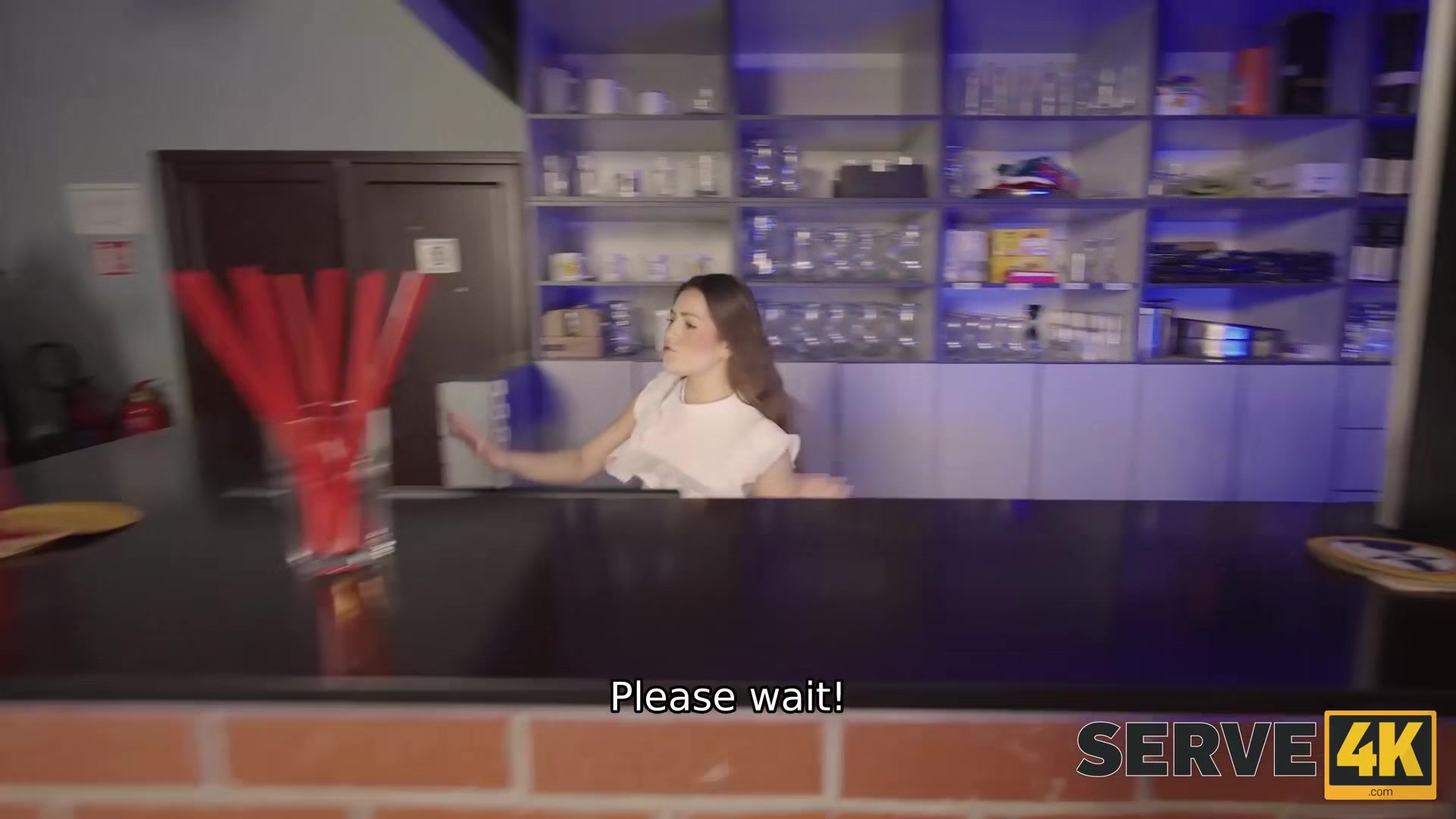 SERVE4K. Fast Food Fuck