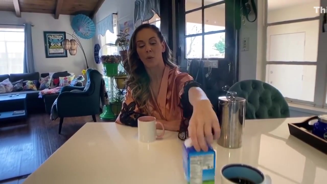 Milks Her Real Stepson For Coffee Creamer Trailer - Cherie Deville