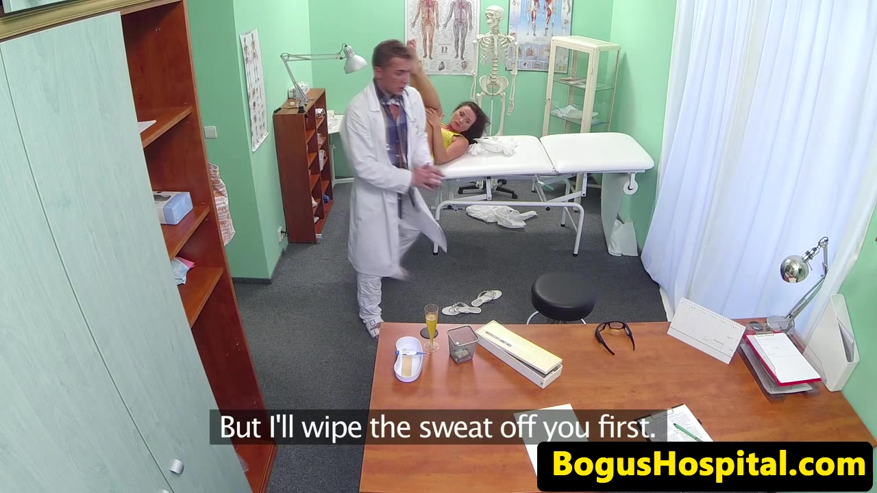 Euro patient licked out by horny doctor