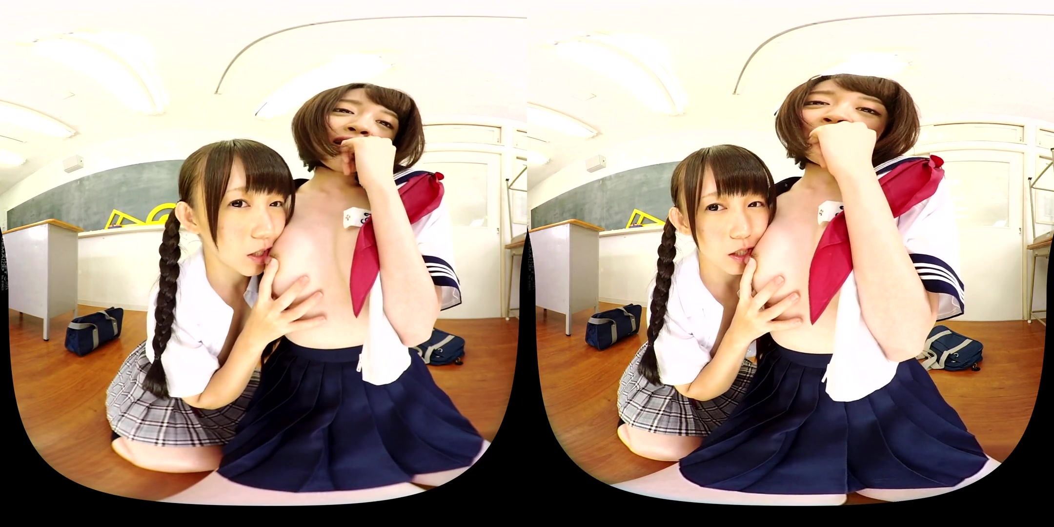 Marie Konishi, Yuu Kiriyama Dominated and Pissed on by schoolgirls 18+ 2 - SexLikeReal