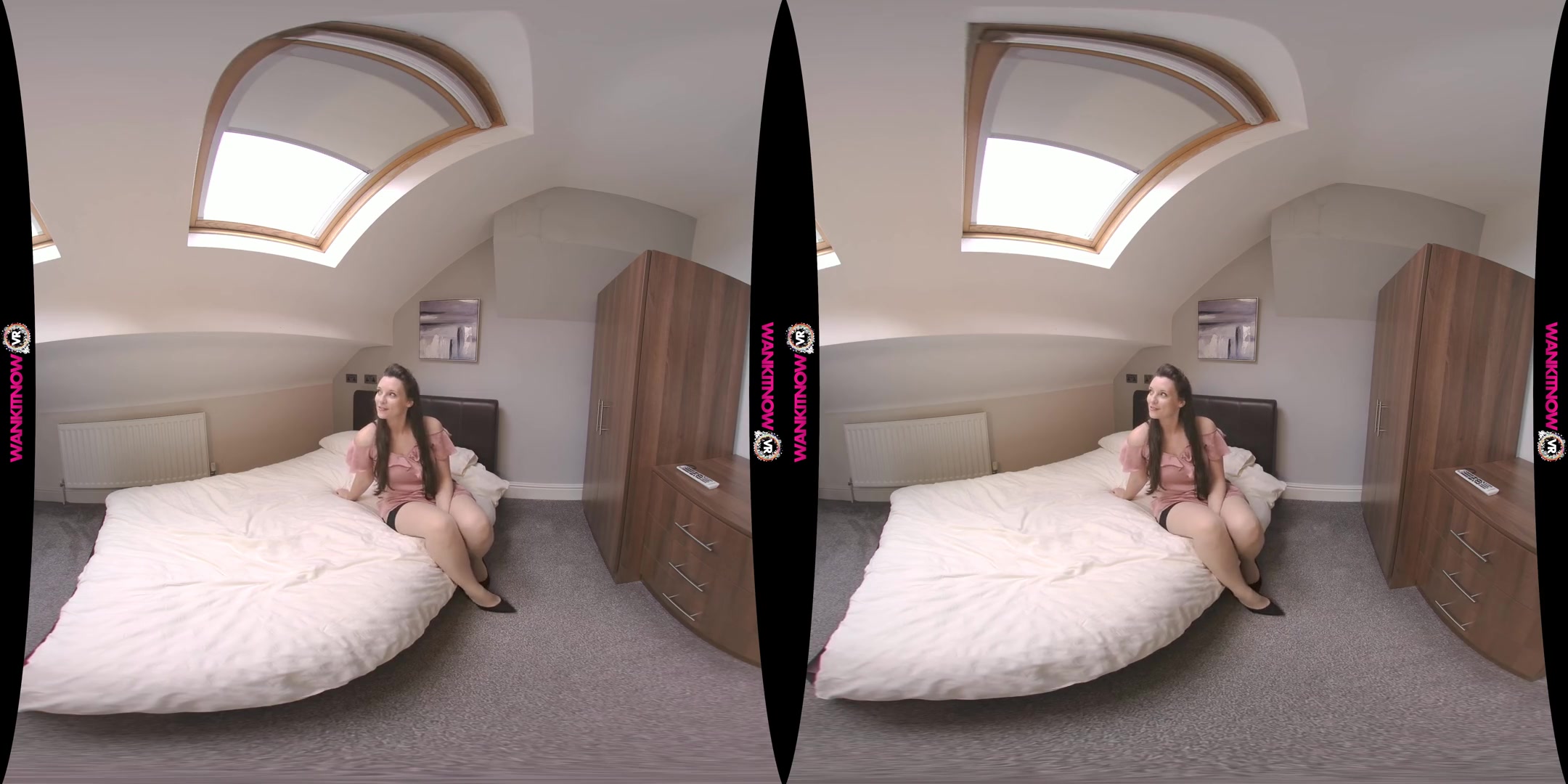 Surprise Visit - Big Tits British Brunette - SexLikeReal