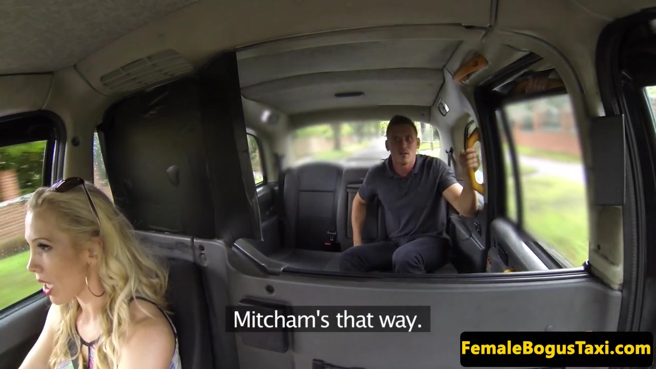 british taxi sweetie sucking before public sex