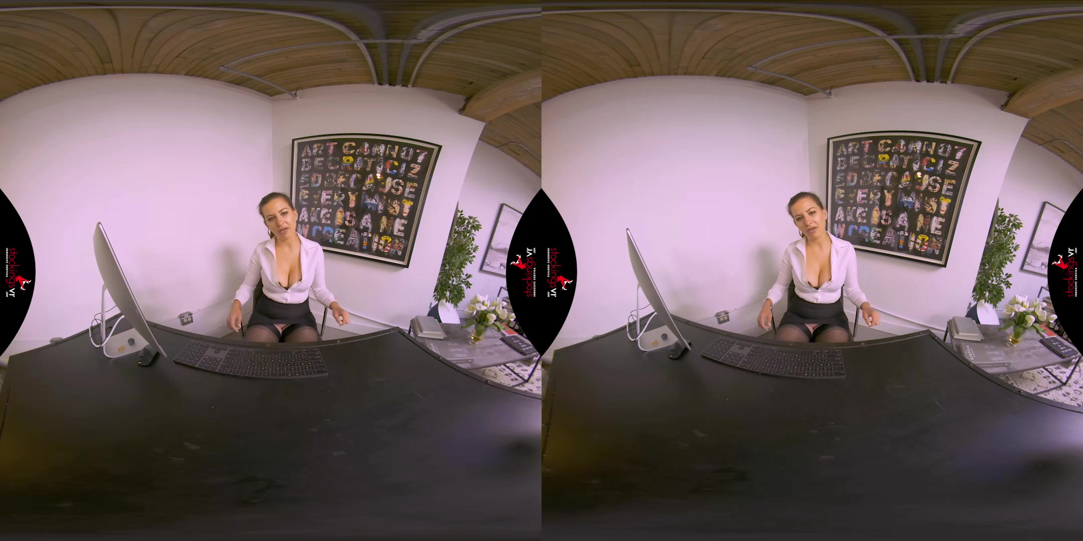 You have been busted peeking starring Tindra Frost