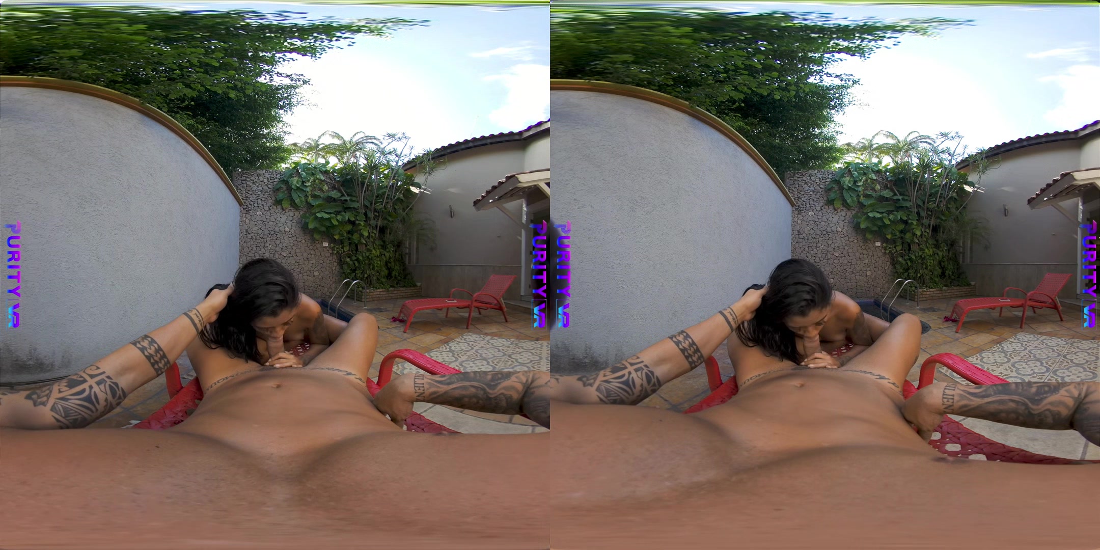 PURITYVR Sex in public pool with Lilian