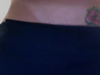 Horny lassie exposing her melons and tight pussy on webcam