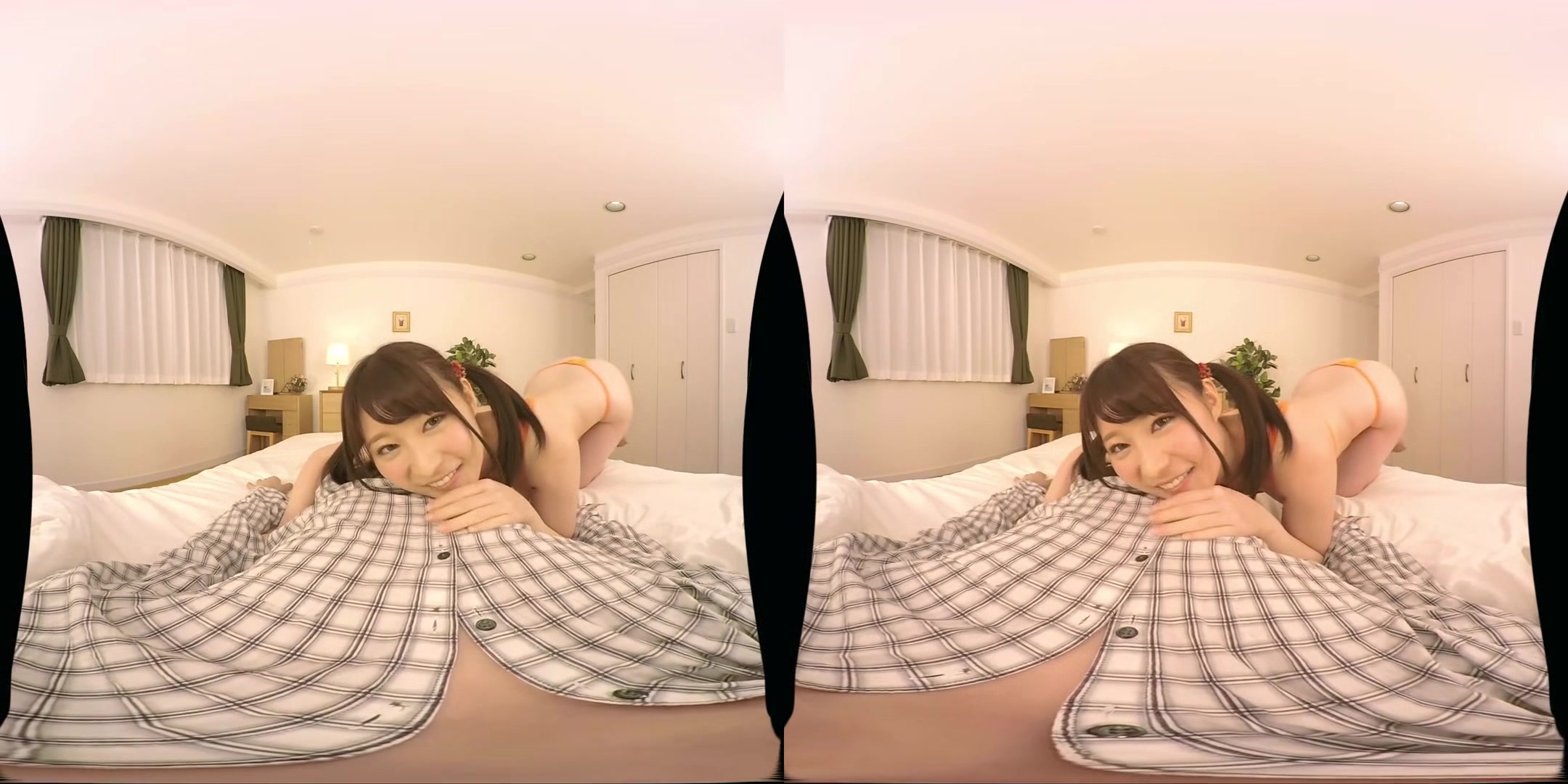 Beautiful Stepsister from Southern Japan Fight Over your Dick!; Cute Japanese Teens Threesome MFF POV VR