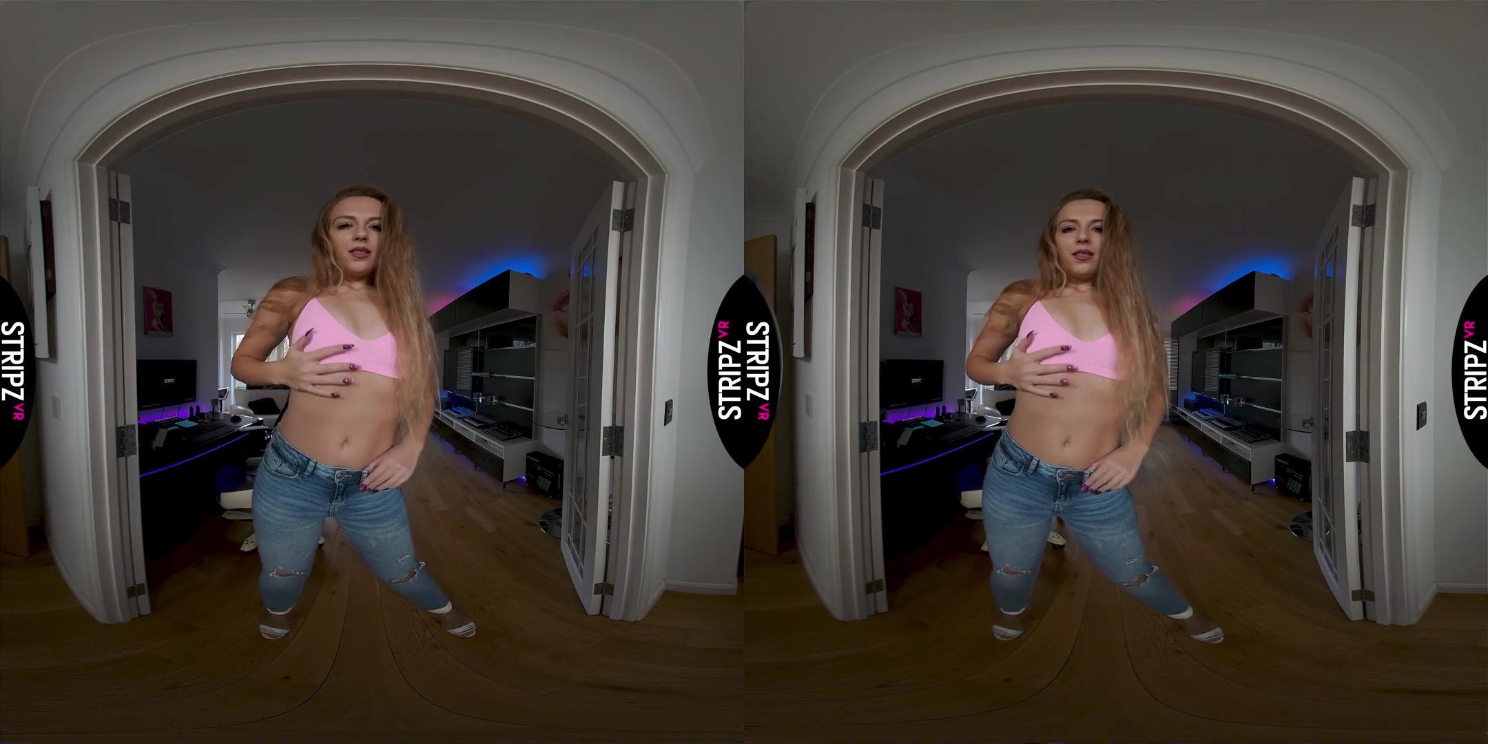 Fresh - Hot teen 18+ Solo Striptease - StripzVR - SexLikeReal