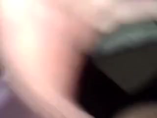 Adorable blonde girlfriend dealing with my morning wood