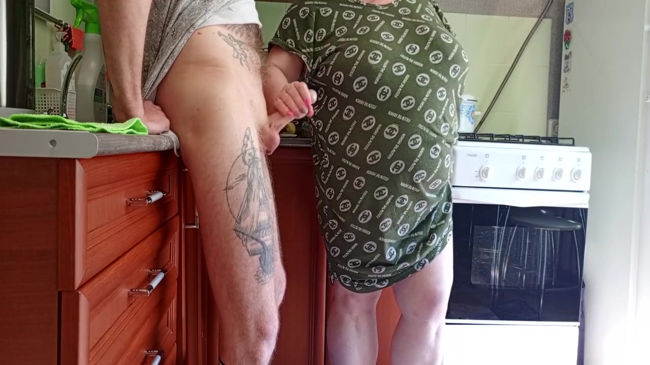 Female Hands Make My Cock Hard And Make Him Cum