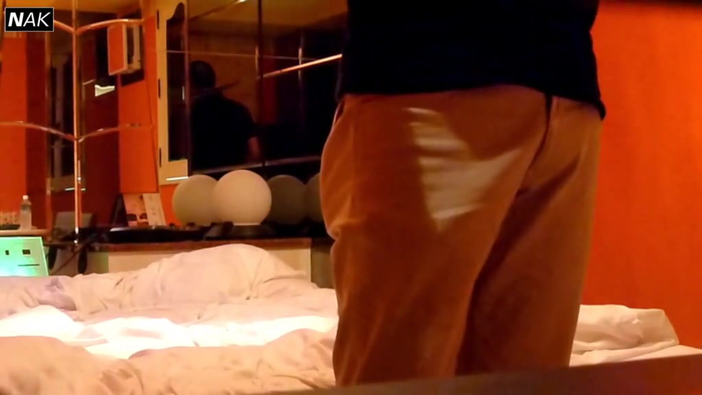 Young Japanese guys teasing each other in amateur video
