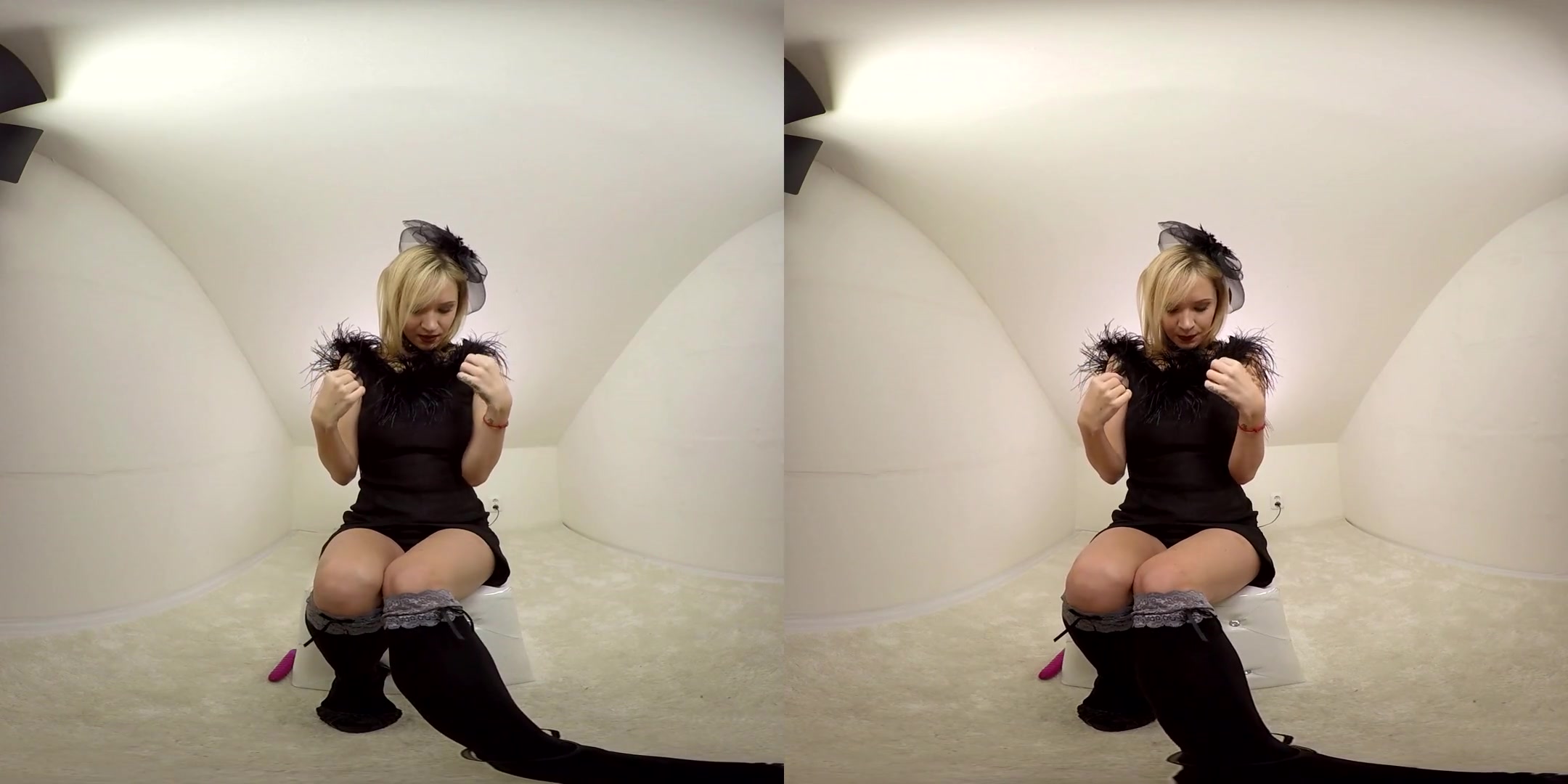Angel Piaff in Petite Blonde Toying Her Trimmed Twat - BravoModelsMedia