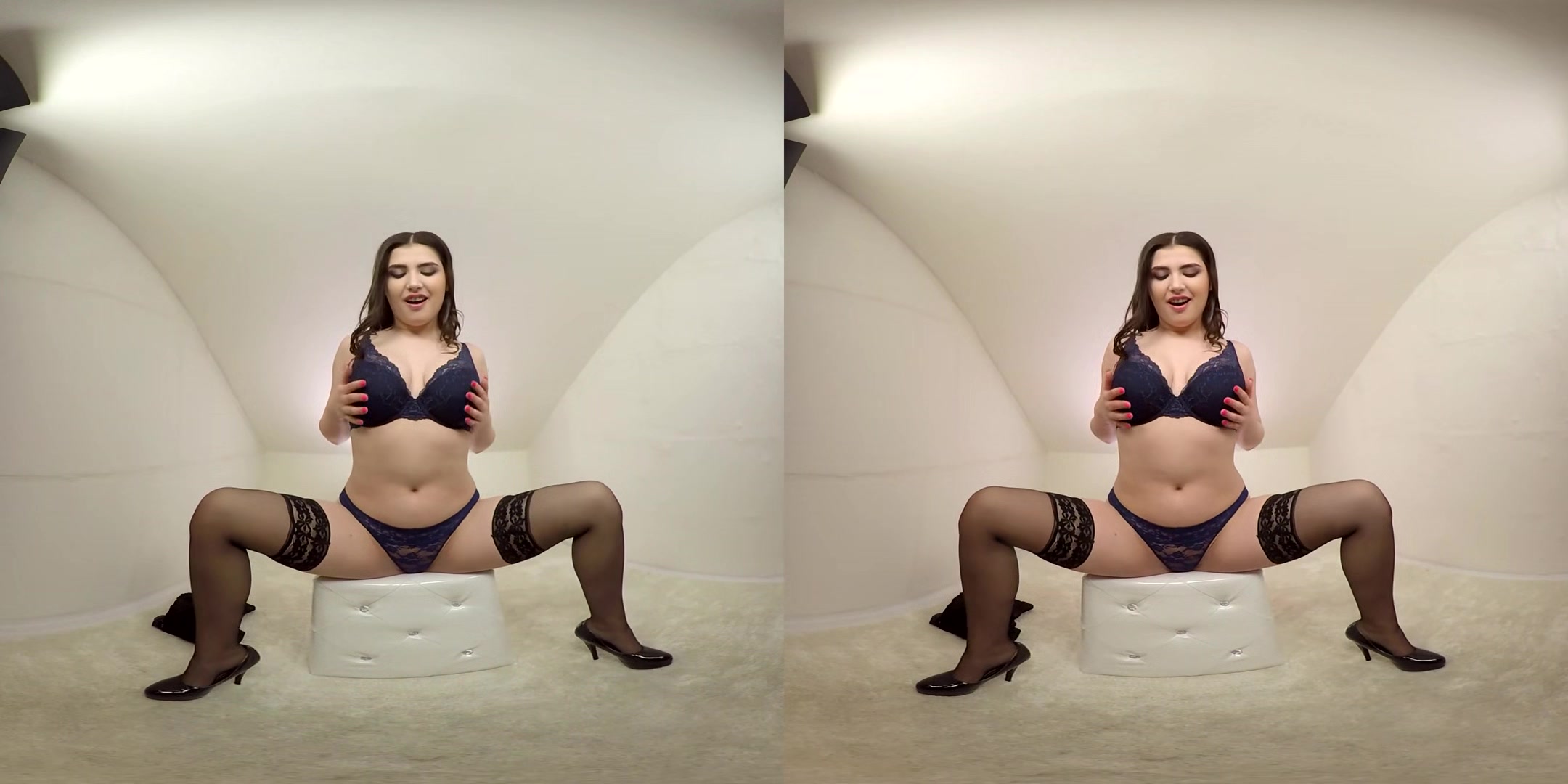 Sexy Marry Morgan Loves To Be Bad - Busty Teen Toying