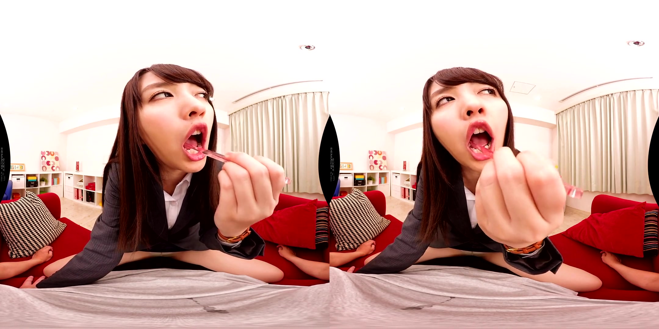 Drool-Drinking VR 2 7 - Drool Spit Asian schoolgirls 18+ Drool Fetish