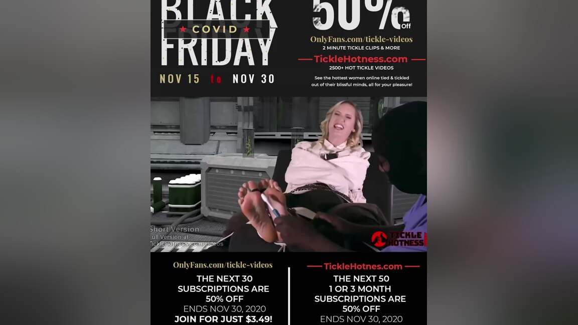 Black Covid Friday Special - Ticklevideos