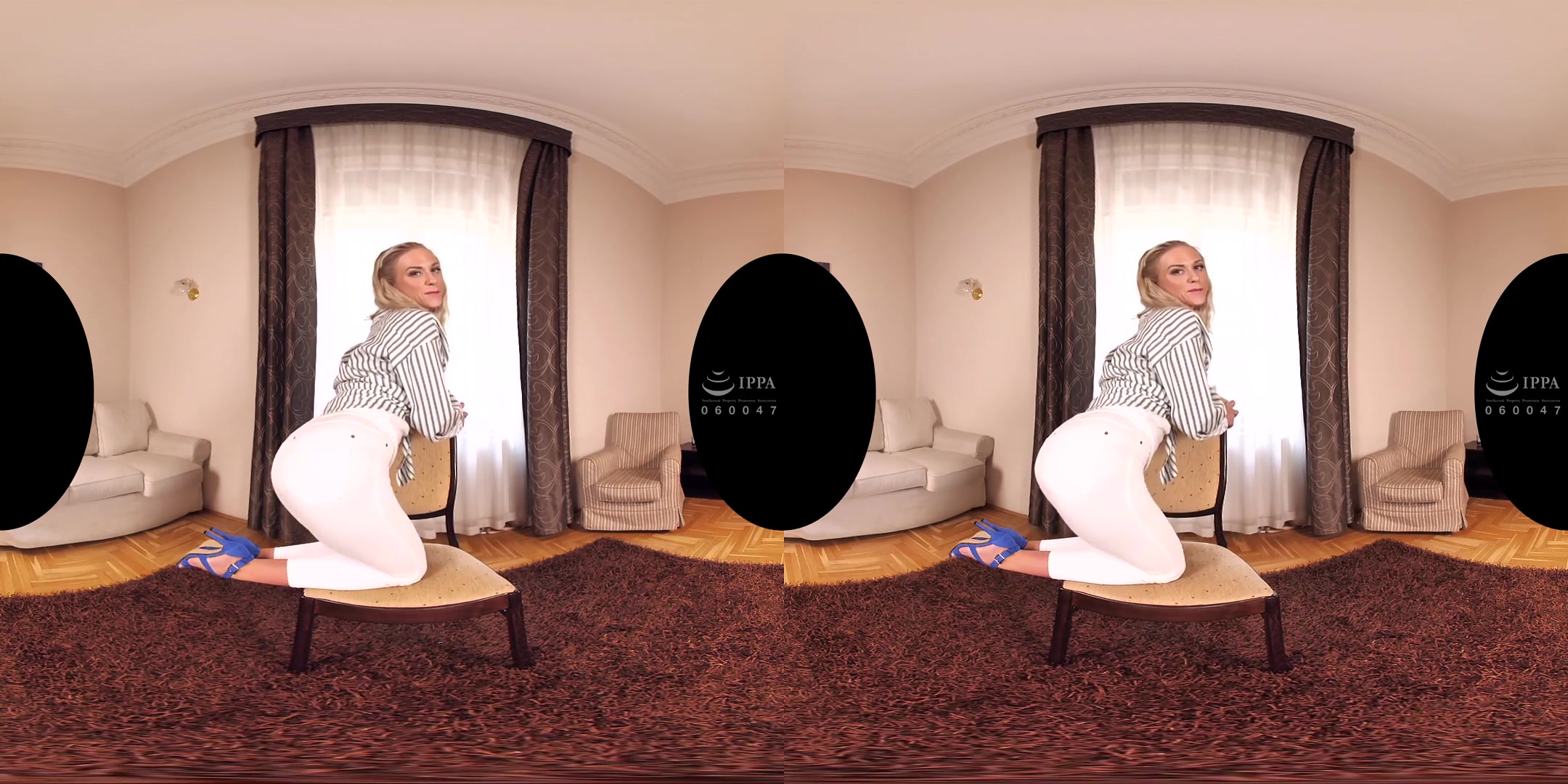 Vinna Reed in Vinna Introducing Blonde European Girl to Japanese Dick 1 - ChinChinVR