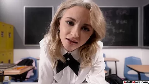teen 18+ student 18+ wants to fuck you as her teacher in detention