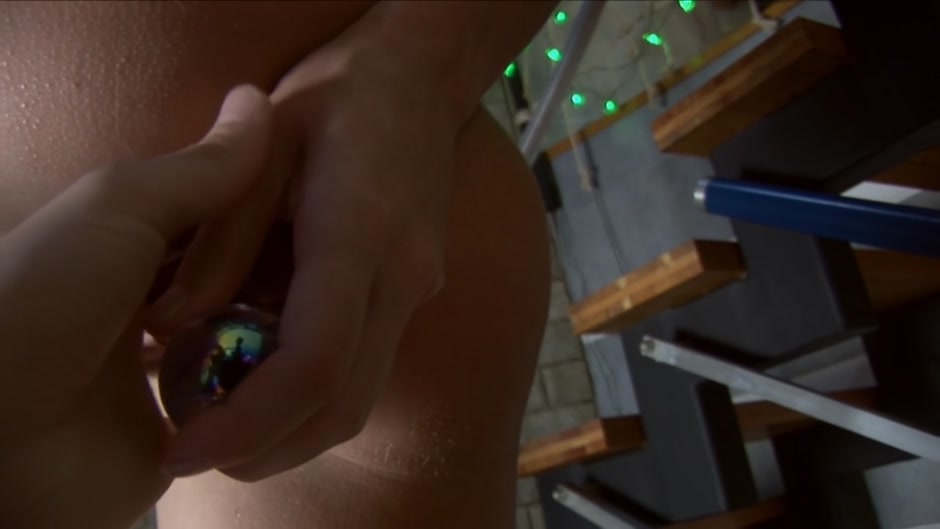 Homemade sex tape with shaved nub exposure, toy and rod fuck