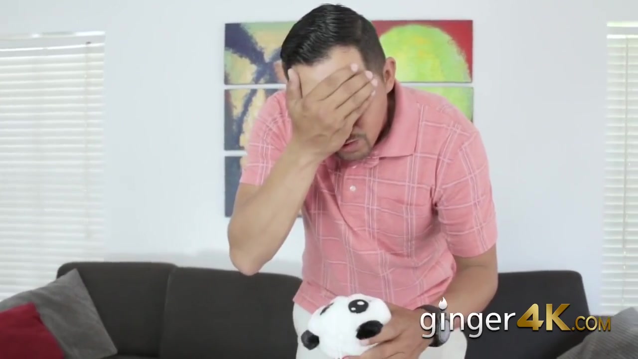 Ginger Babe Gets A Very Entertaining Present From Stepd