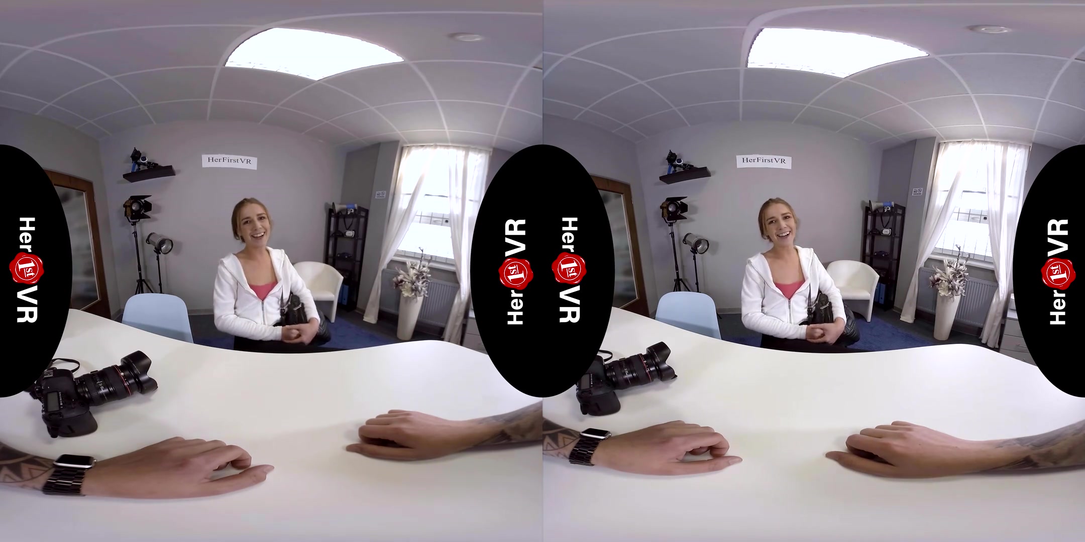 Alexis Crystal - VR Casting - Redhead POV Hardcore