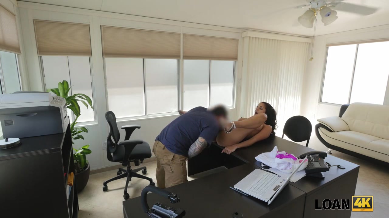LOAN4K. Adorable girl pays with sex for her rent and gets pleasure