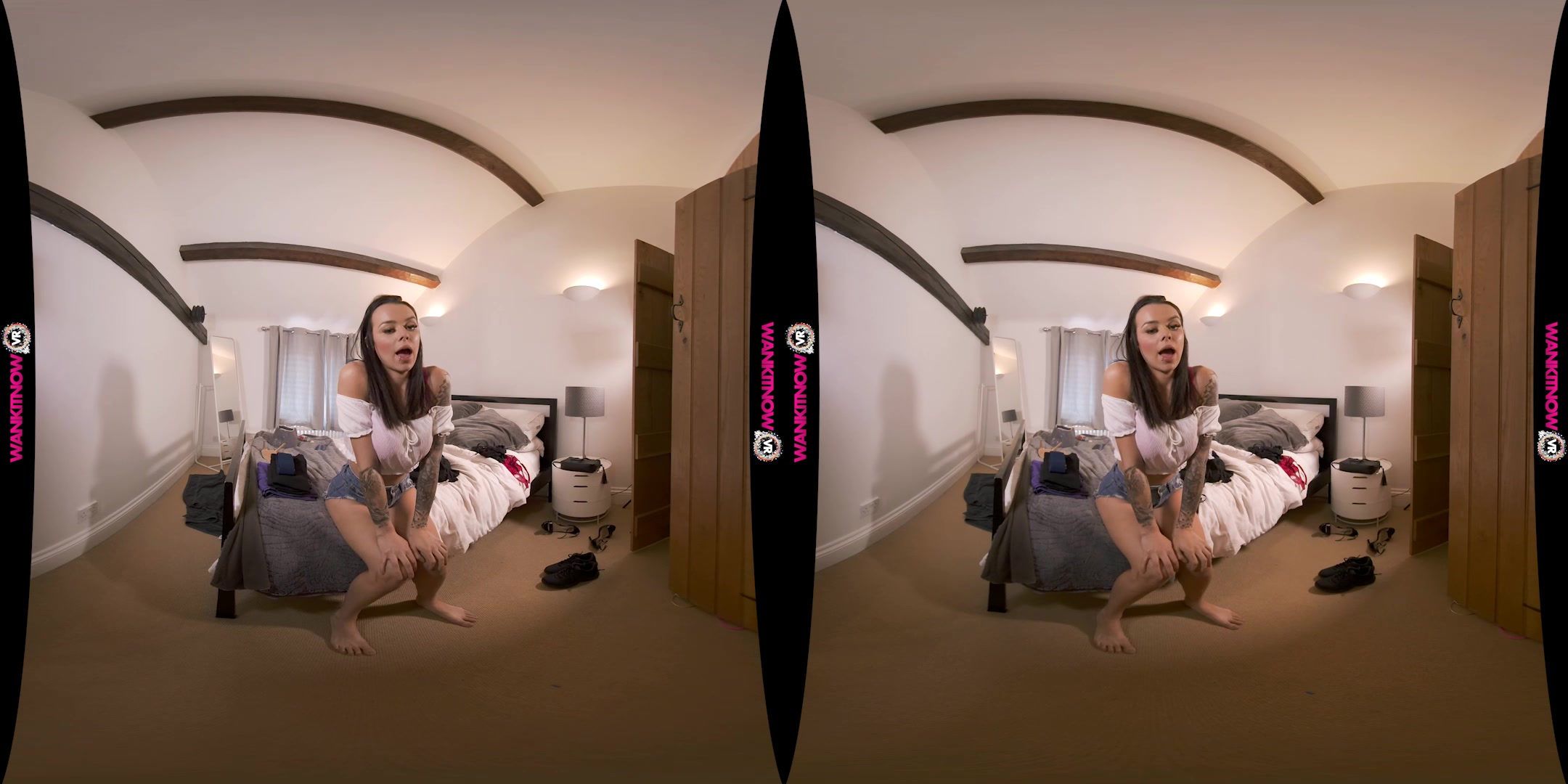 Horny Housemate featuring Miah S - WankitNowVR