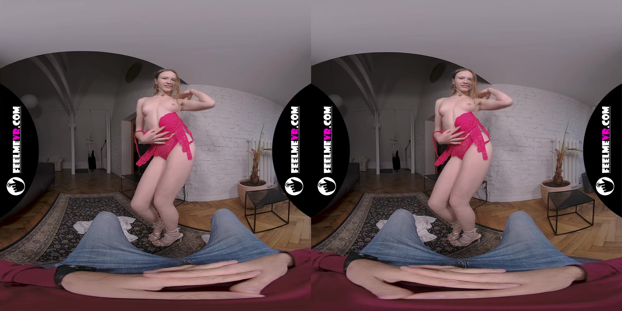 Virtual Reality Striptease With Zuzanna