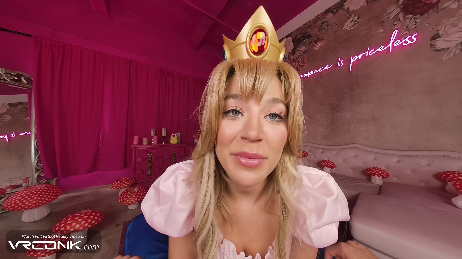 VR Conk Sexy Blake Blossom Gets Pounded Hard In Mario Princess Peach Cosplay HD Porn Parody