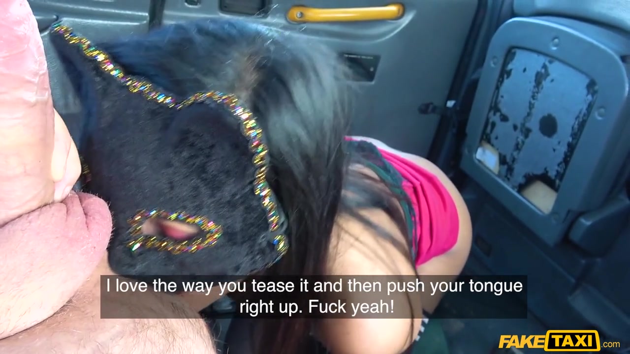 John & Masked Maya in Masked Maya Returns For Taxi Cock - FakeTaxi