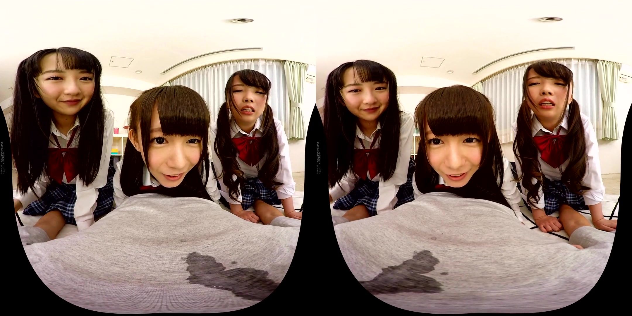 Drool-Drinking VR 2 8 - Drool Spit Asian schoolgirls 18+ Drool Fetish