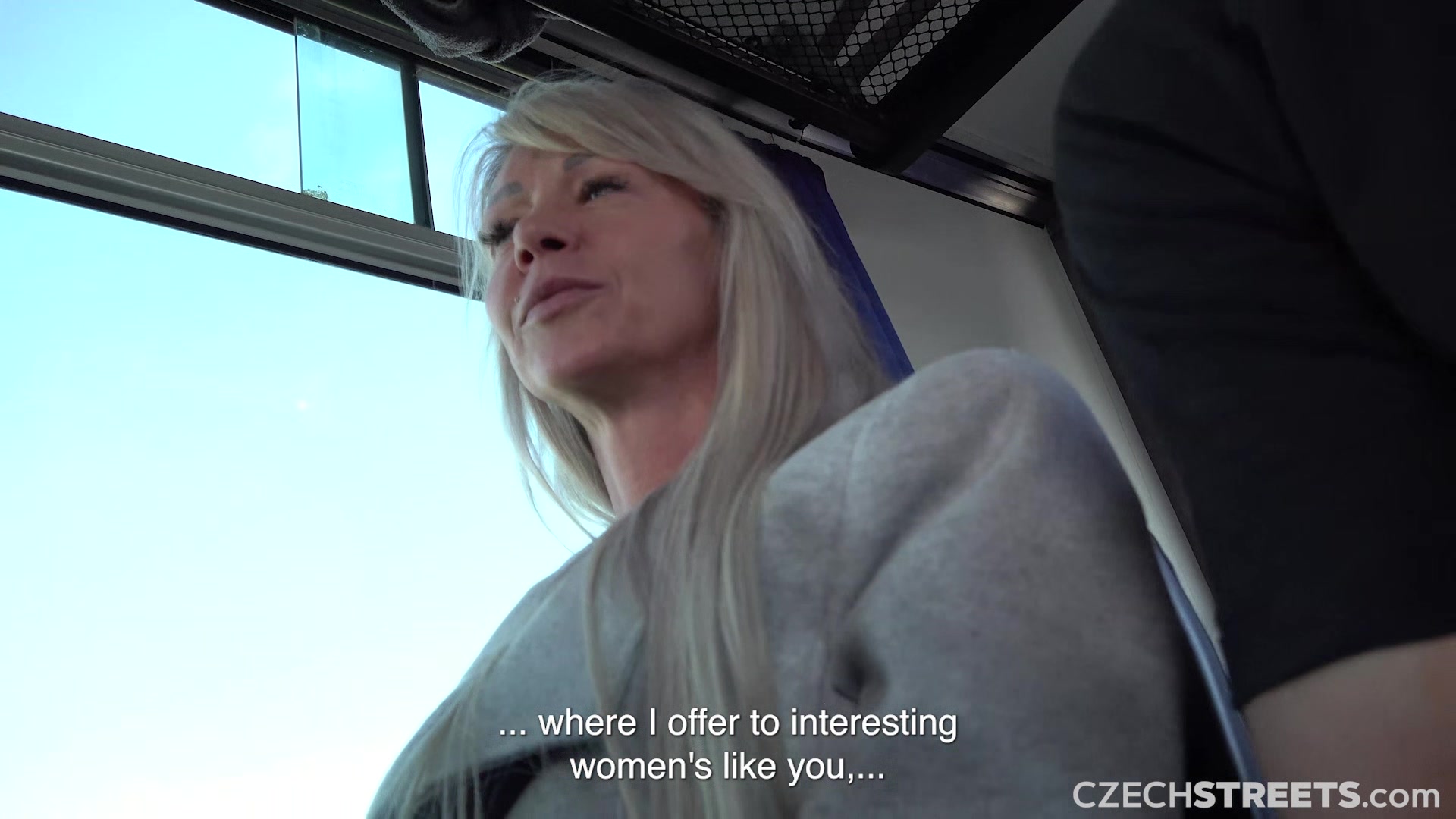 CzechStreets - Luxurious MILF fucked in a public bus