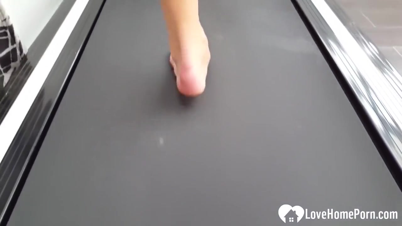 Hot Stepsister At The Gym