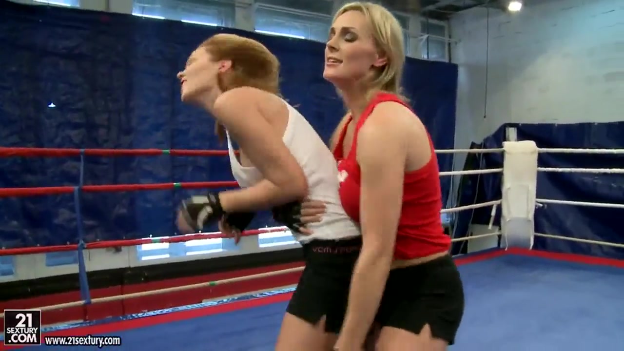 Nikita and Tanya Tate fool around in a fight club