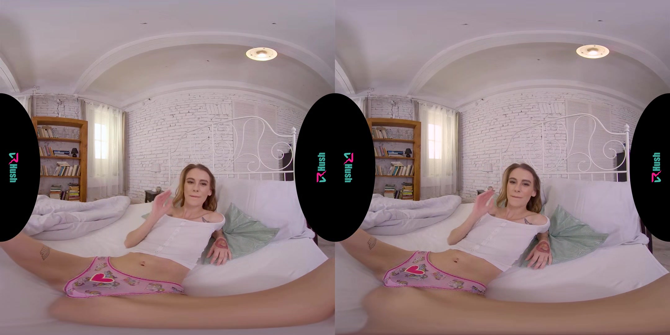 VRHUSH Waking up Adelle Unicorn for a morning fuck