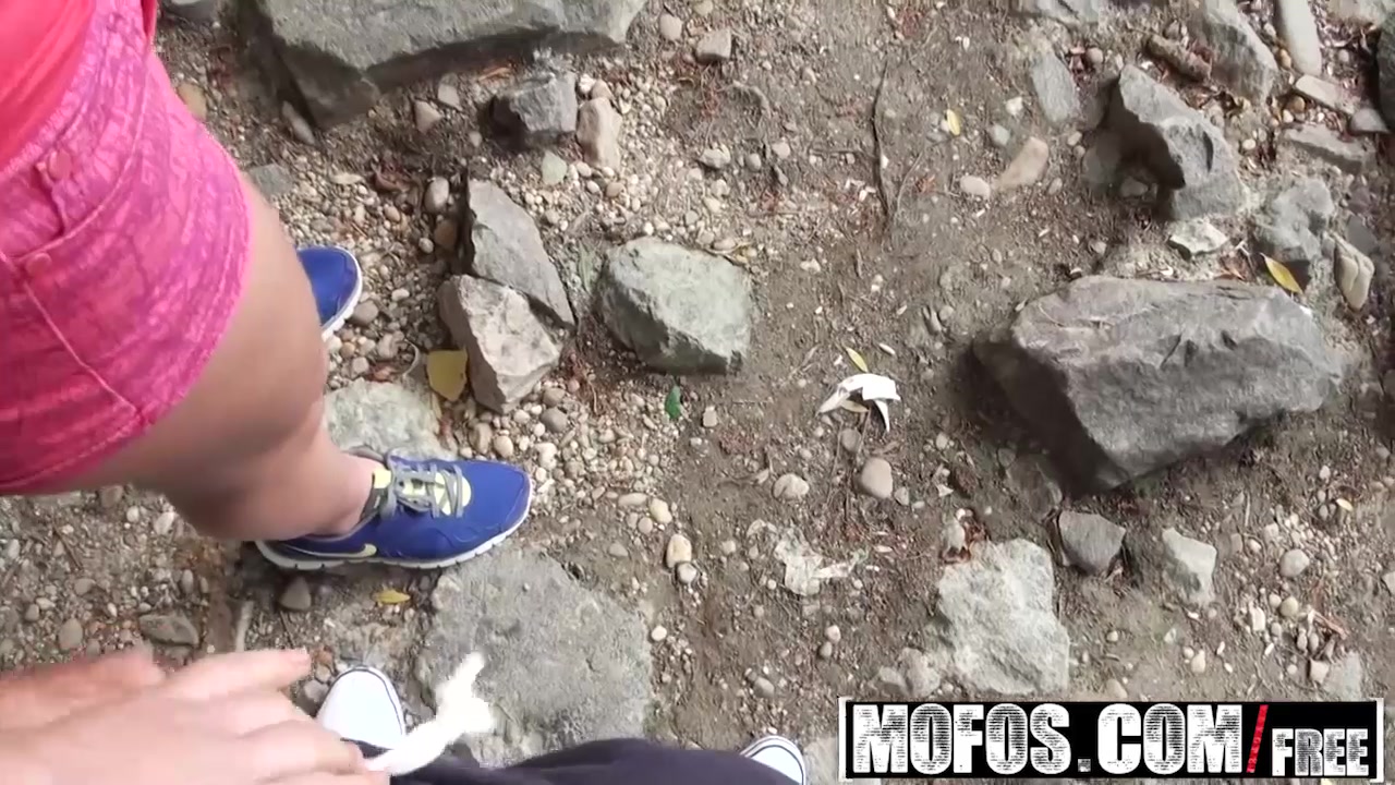 Mofos - Lets Try Anal - Nataly Gold - GF Anally Fucked in Public