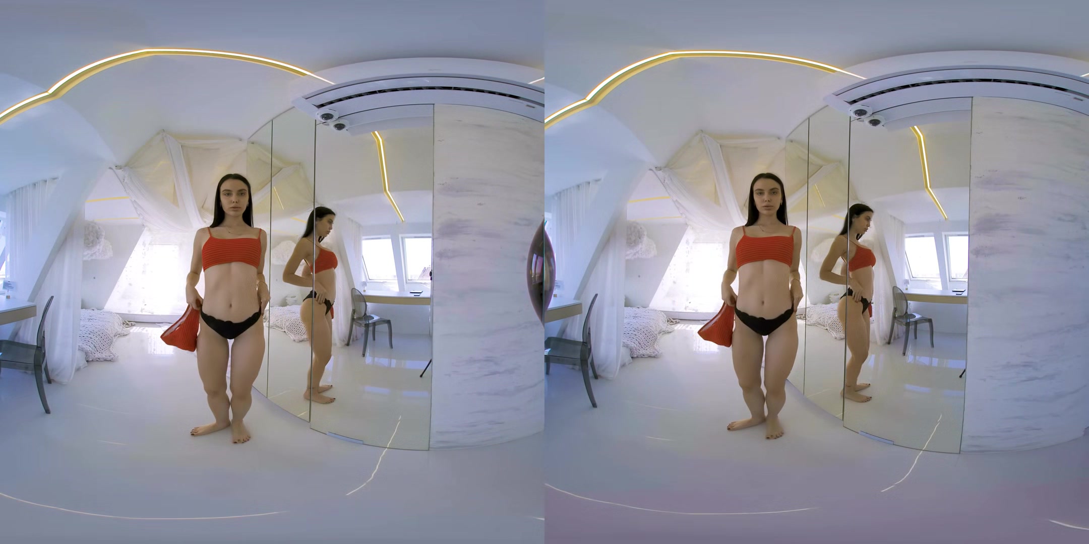 Anna Tries On Red Bikini - Vrsun
