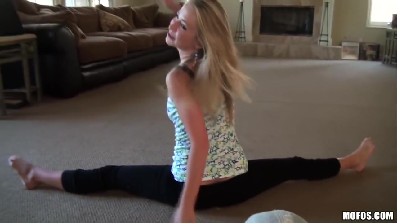 My GF practicing her moves