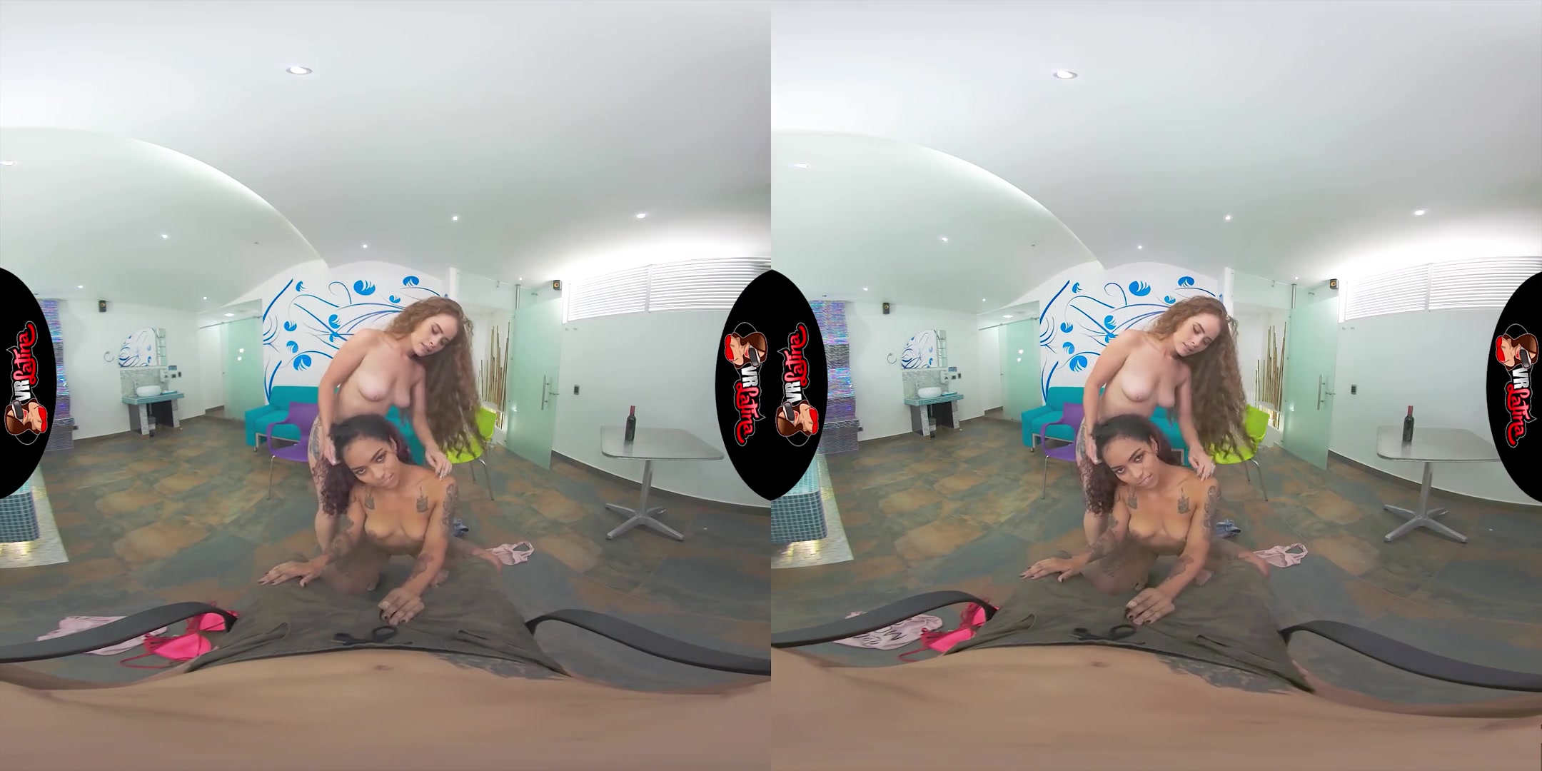Alejandra Zapata & Karina Rojo in Chocolate Orange - VRLatina
