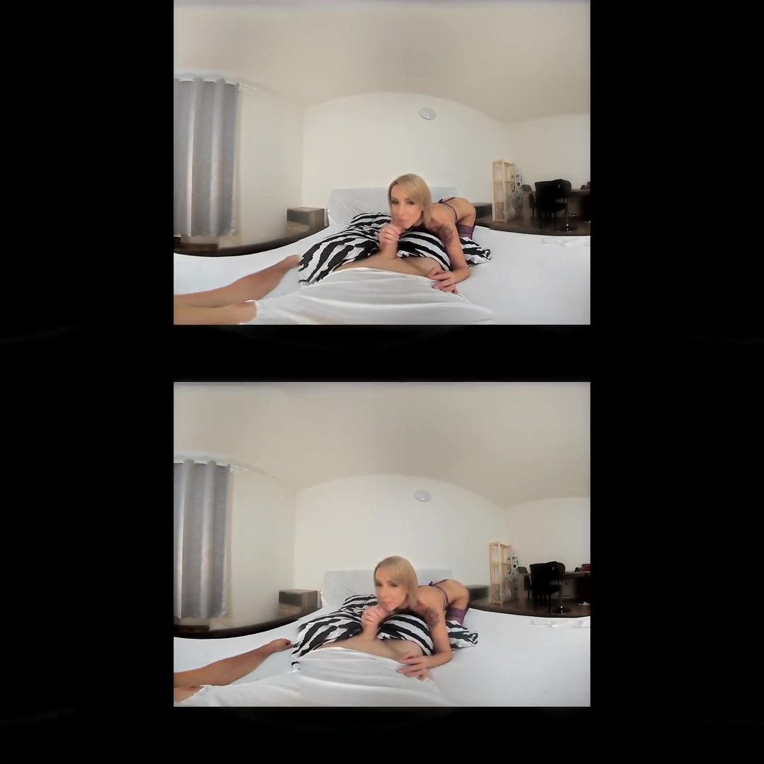 Ellen Million: Purple Fantasy - Blonde Blowjob Swallowing