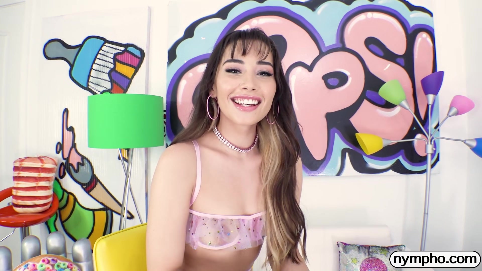 NYMPHO Aria Lee's hot and horny