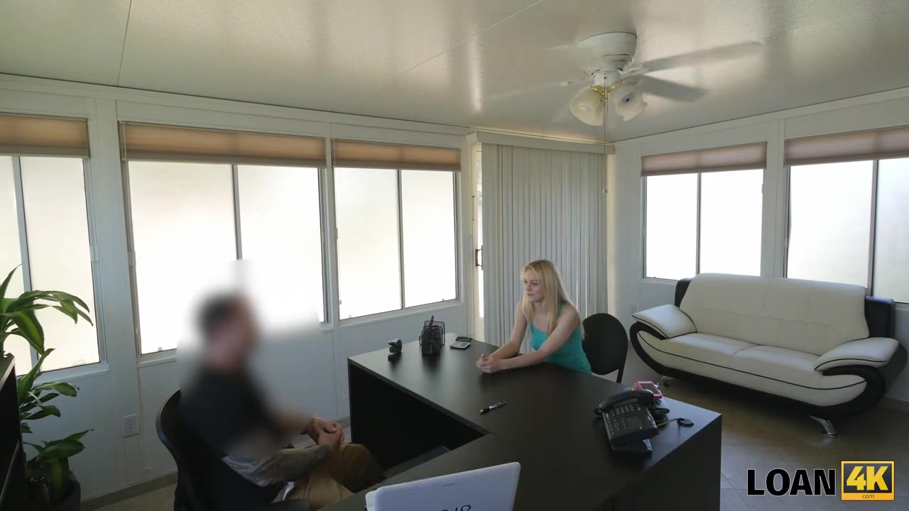 LOAN4K. Blue-eyed chick needs money so is ready for everything