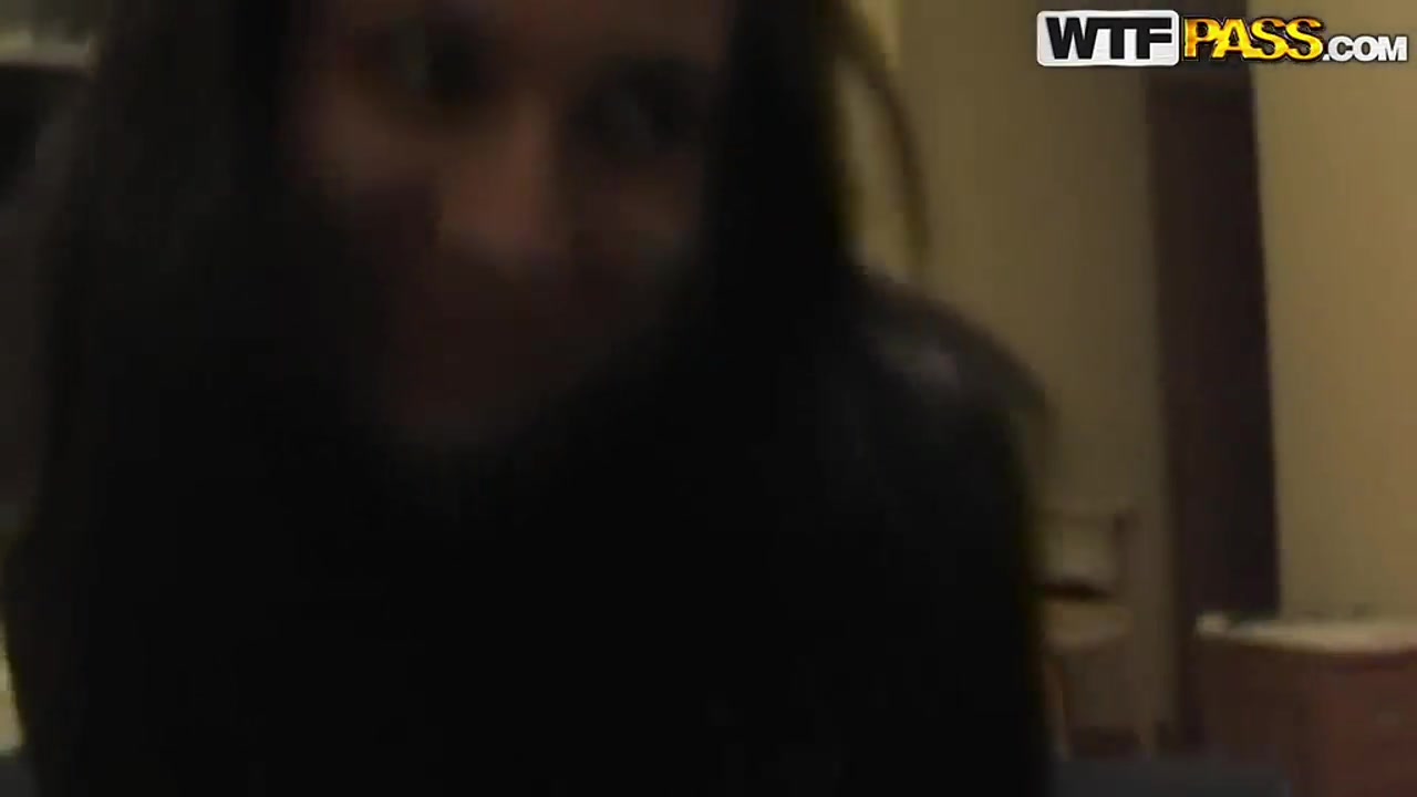 Black haired Eva Cats was invited by her ex boyfriend in this amateur scene