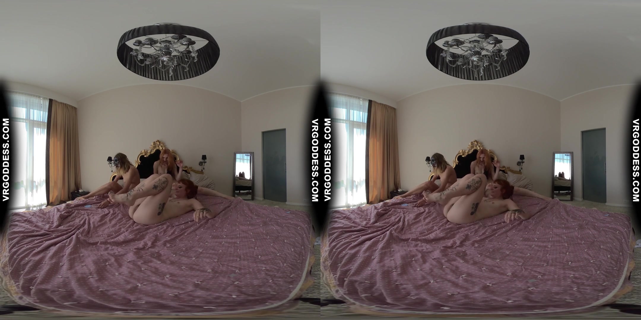 Creative Porn Camera Girl Miss Pussycat Double Ginger 3way Lesbian Candy Pussy Stuffing