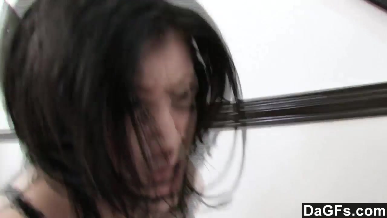 She Fuck With Her Toy As He Cums On Her Feet - DaGFs