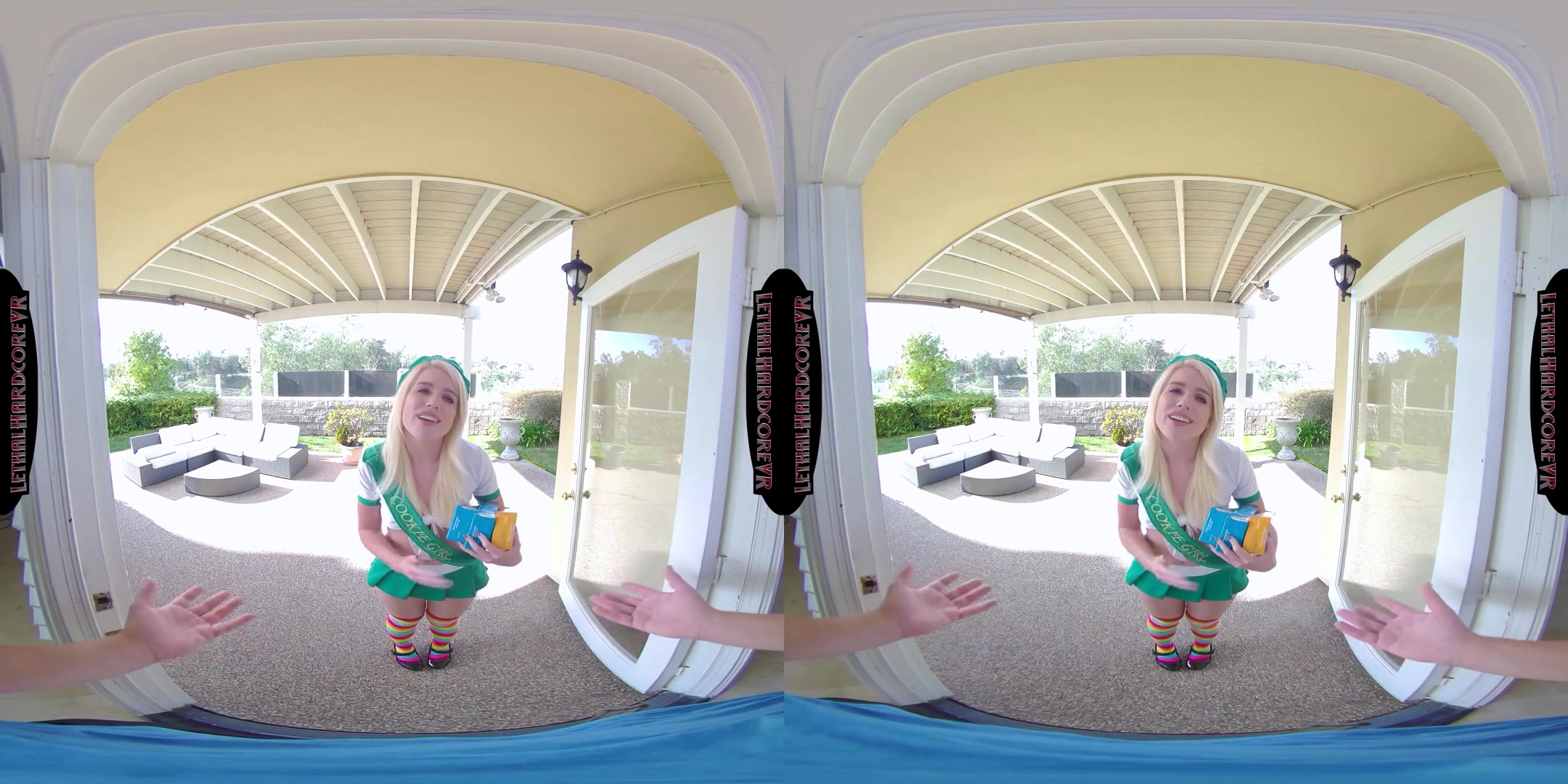 Girlscout Nikki Has a Very Sweet Nookie - Cute Blonde Pornstar Nikki Sweet Hardcore POV VR