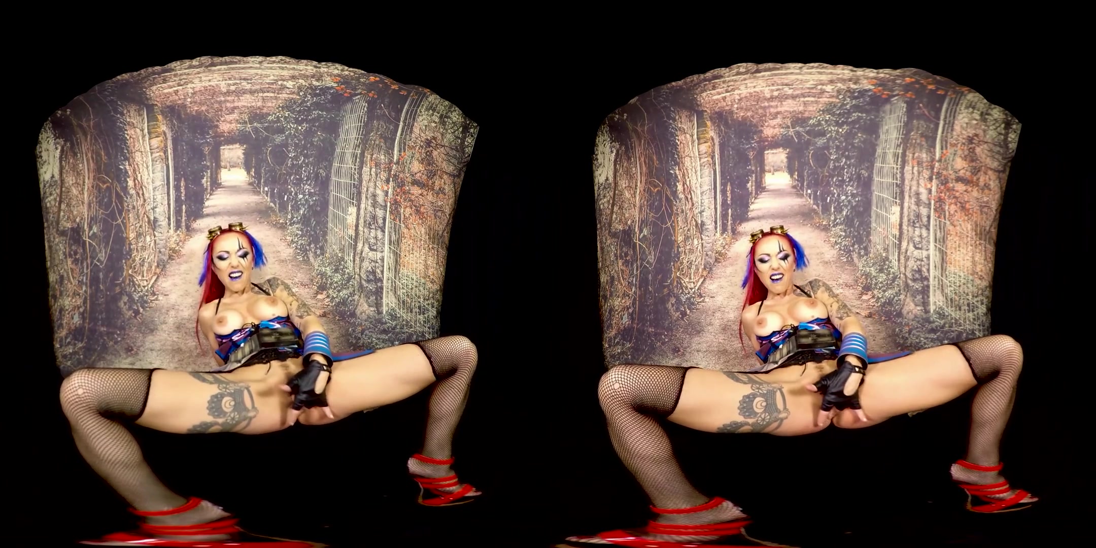 399 - Anne Wild; Sexy Alt Girl Solo - SexLikeReal