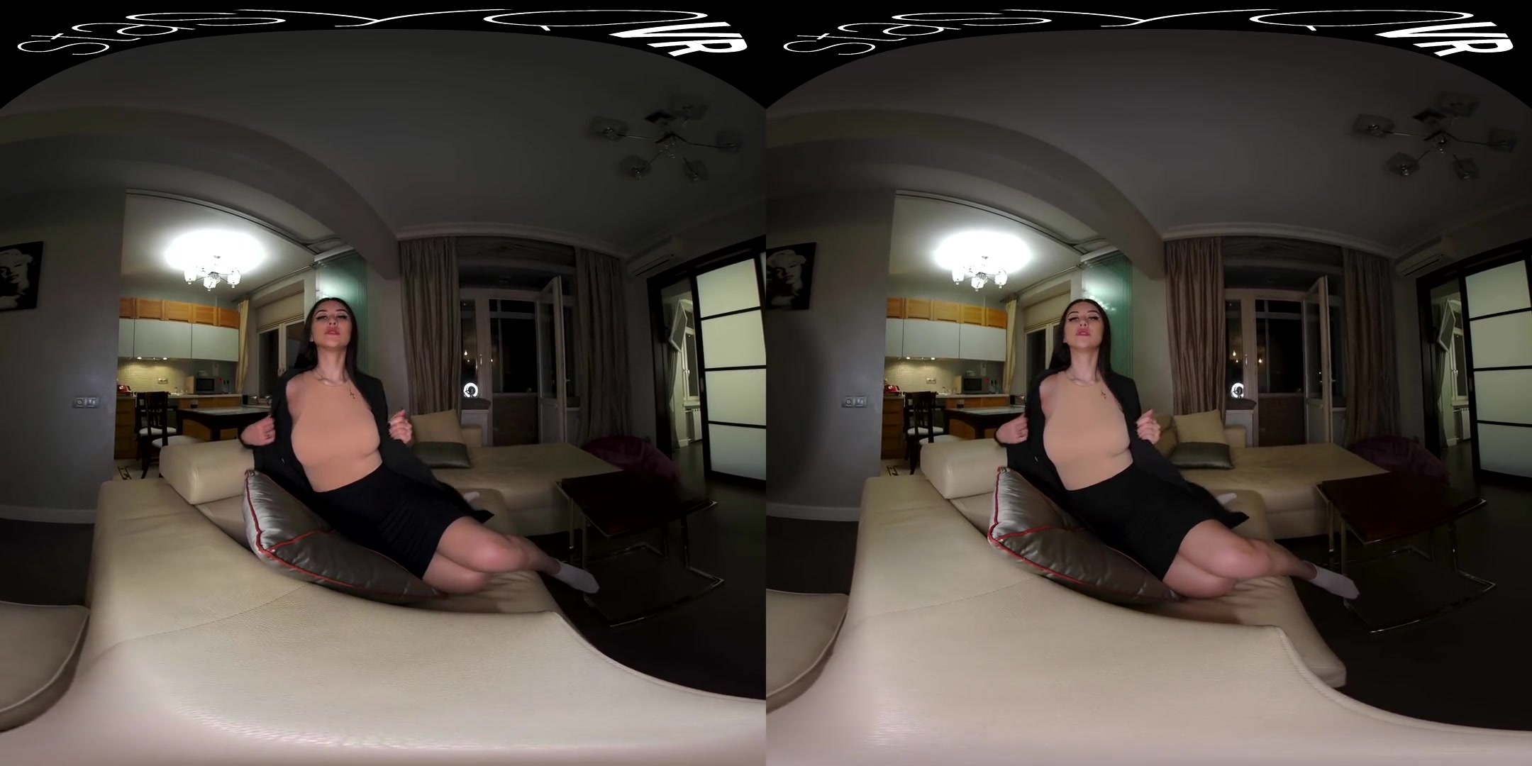 The Executive Treatment - Big Tits Stripper Solo
